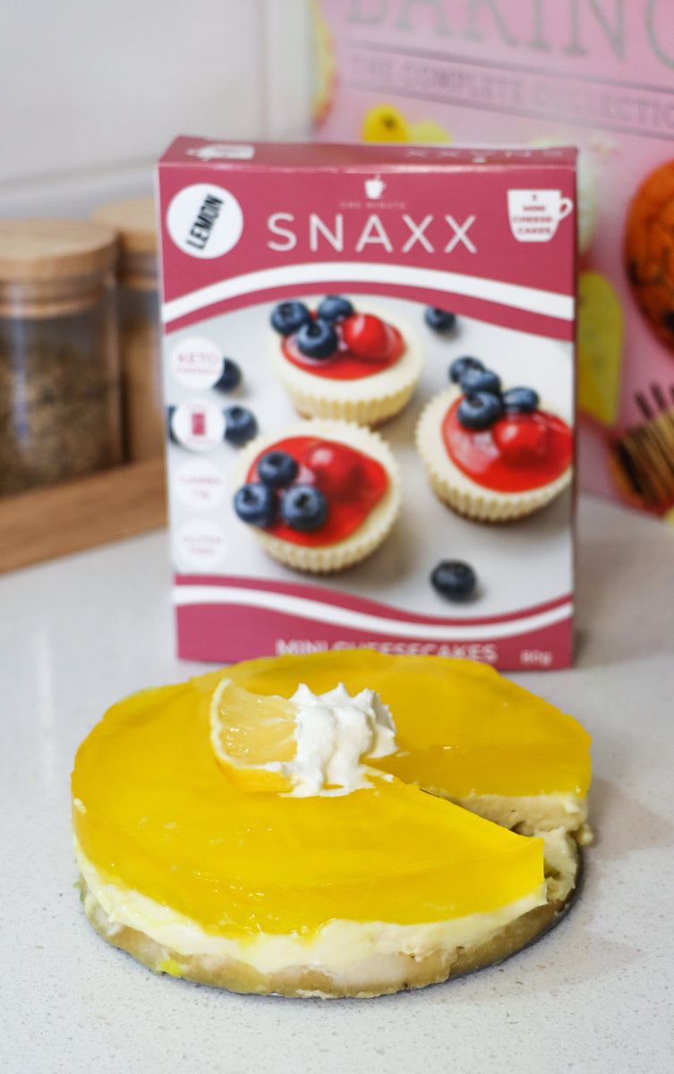 KETO LEMON JELLY CHEESECAKE SNAXX
